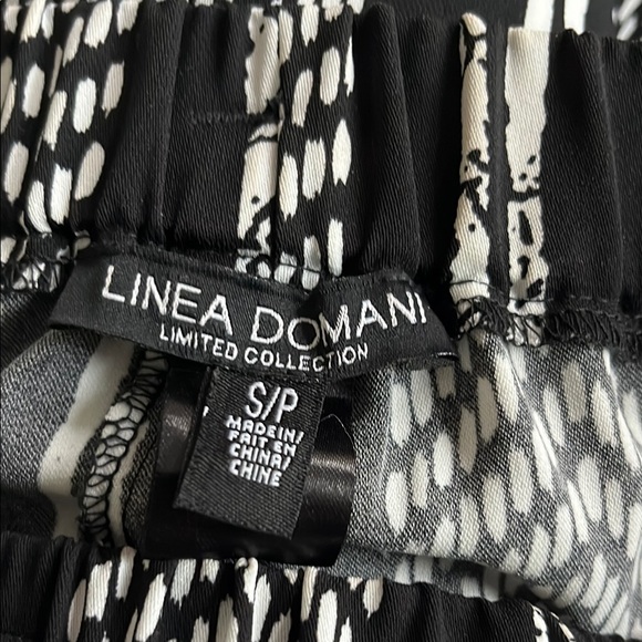 Black and White Striped Women's Pants - Picture 2 of 6